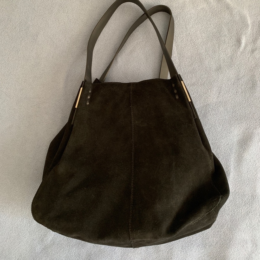 Like New black suede bag!